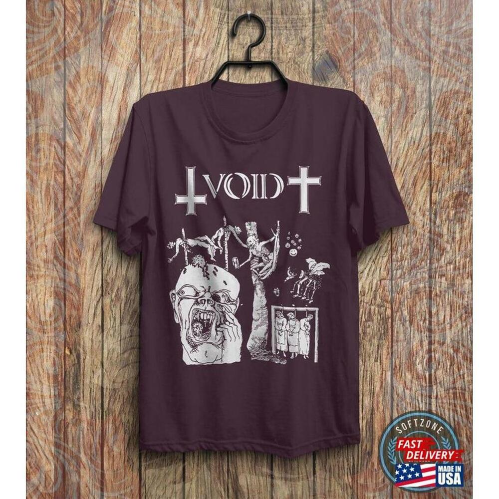 Void Band 80S Tour Tshirt Tour Rock Music - Picture 1 of 4